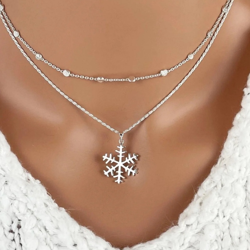 Stainless steel necklace NWOT